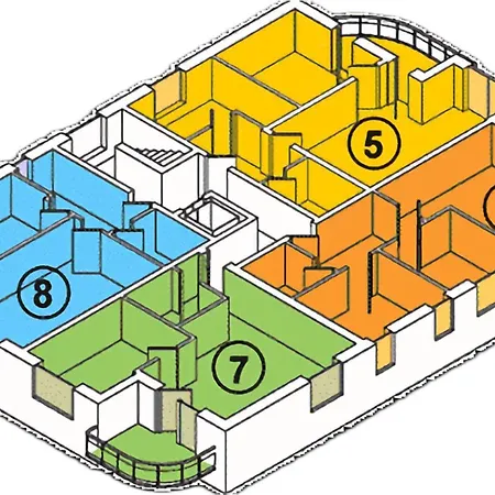 Haus Niedersachsen 8 Appartement