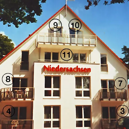 Appartement Haus Niedersachsen 8